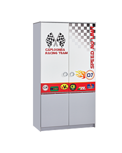 Двукрилен детски гардероб TURBO CAP 2 (3575433)