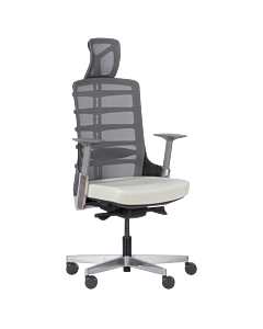 Ергономичен стол ALBERTO - бял (3520780_1)