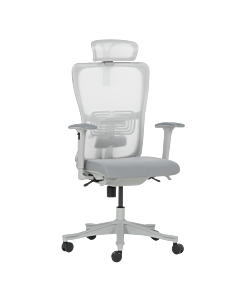 Ергономичен стол BREVES - сив (3520606)