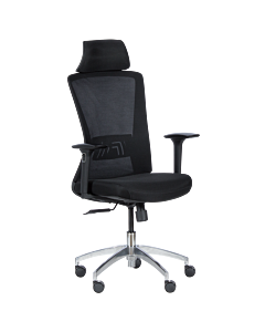 Ергономичен стол Carmen 7542 - черен (3520352_3)