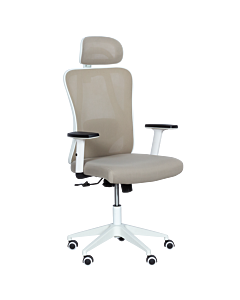 Ергономичен стол Carmen 7588 - бежов (3520412)