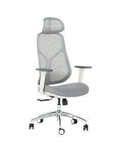 Ергономичен стол Carmen 7901 W - сив (3520181)