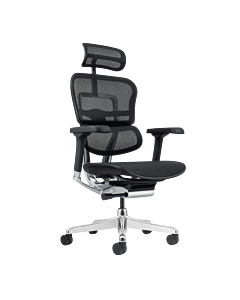 Ергономичен стол ERGOHUMAN IOO ELITE 2 - черна рамка - черен (3520667)