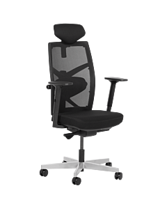 Ергономичен стол FREDO - черен (3520787)