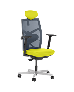 Ергономичен стол FREDO - горчица (3520787_5)