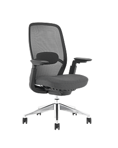 Ергономичен стол HORGEN - черен (3520586)