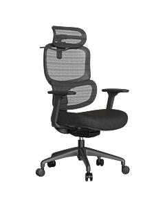 Ергономичен стол LERIK - черен (3520485)