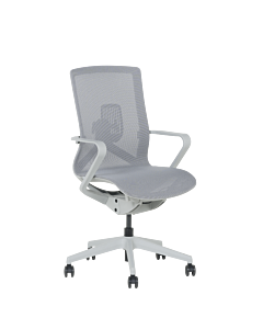 Ергономичен стол LIBODE - светлосив (3520617)