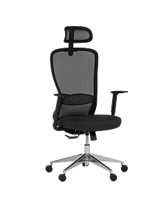 Ергономичен стол NIDAU - черен (3520599)