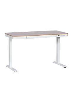 Ергономично регулируемо бюро Carmen CR-118 E - бук-бял (3510009_2)