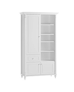 Детска етажерка за книги NIL - бяла (3575166)