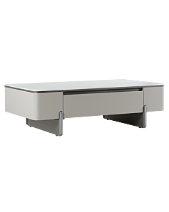 Холна маса FLINT - бял-капучино (35307455)