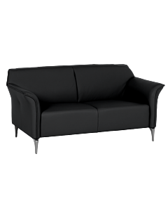 Кожен диван - тройка NEXO LUX - черен (3551210)