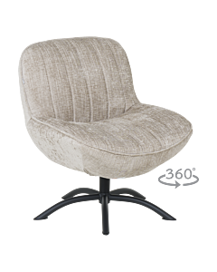 Кресло CARLY - сиво (3532953)