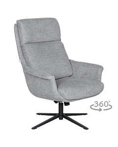 Кресло FIONA - сиво (3532959)