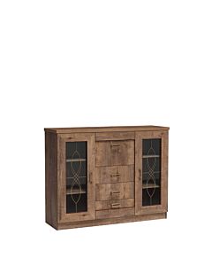 Шкаф витрина TADEUSZ T-14 дъб лефкас  (003.030.0014)