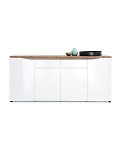 Скрин TOLEDO TOLK04 KOM4D2S алпийско бяло-дъб стирлинг/бял лак  (088.002.0023)