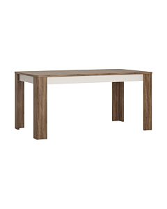 Трапезна маса TOLEDO TOLT03 дъб стирлинг/алпийско бяло  (088.002.0028)