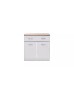 Скрин TOP MIX KOM 2D1S 80 бяло/дъб сонома  (092.093.0005)