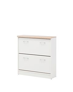 Шкаф за обувки TOP MIX SZFK BUT 2K бяло/дъб сонома  (092.093.0012)