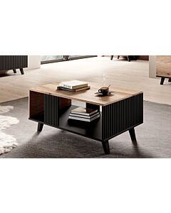 Холна маса RANDOM LAW-1 дъб вотан/черно  (100.002.0295)