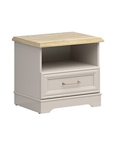 Нощно шкафчеANGA KOM1S кашмир/дъб маувела  (016.006.0005)