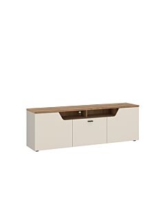 CUT OUT CTUF01 ТВ шкаф малък крайбрежен Евок дъб/кашмир  (088.002.0085)