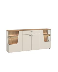 Комод CUT OUT CTUK02 дъб евок/кашмир  (088.002.0088)