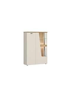 Витрина CUT OUT CTUV02L  дъб евок/кашмир  (088.002.0092)