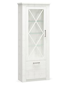 Витрина GEORGIA 1Д1В бор андерсон  (089.004.0188)