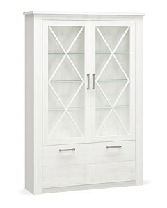 Витрина GEORGIA 2Д2В бор андерсон  (089.004.0191)