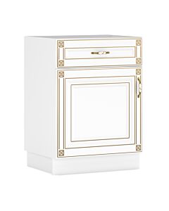 Кухненски шкаф IMPERIA 60Н1Ш бяло/златна патина  (089.001.0065)