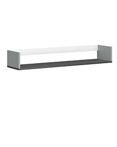 Полица TIMMY 120  бяло/св.сиво-графит/натурално  (092.090.0116)