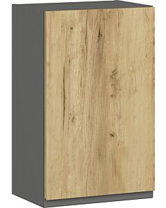 Кухненски шкаф LUSIL B-45/72 графит/златен дъб крафт (005.002.0007)