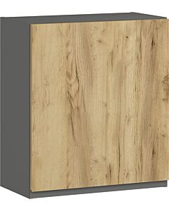 Кухненски шкаф LUSIL B-60/68 ОКАП графит/златен дъб крафт (005.002.0045)