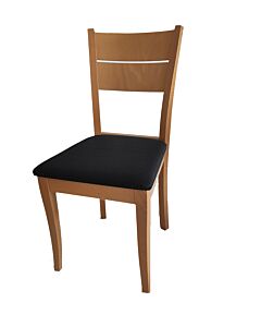 Трапезен стол SAM златен бук/антрацит  (006.001.0050)