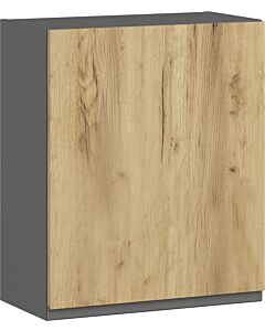 Кухненски шкаф LUSIL B-60/72 1 ВРАТА графит/златен дъб крафт  (005.002.0010)