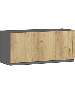 Кухненски шкаф LUSIL B-80/36 графит/златен дъб крафт (005.002.0013)