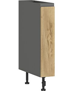 Кухненски шкаф LUSIL H-15/87 КАРГО графит/златен дъб крафт  (005.002.0049)