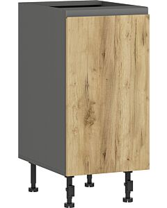 Кухненски шкаф LUSIL H-40/87 графит/златен дъб крафт (005.002.0050)
