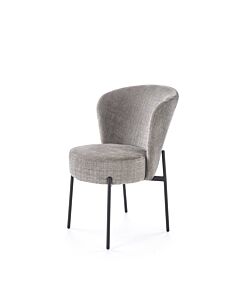 Трапезен стол К-590 сиво/черно  (100.003.0360)