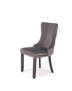 Трапезен стол ALDA сиво/черно (100.003.0339)