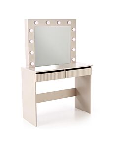 Тоалетка HOLLYWOOD 2 с оглед.и осветл.кашмир  (100.008.0064)