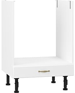 Кухненски шкаф долен MICHELLE ЗА ФУРНА H-60/87 бяло/бяло (004.103.0002)