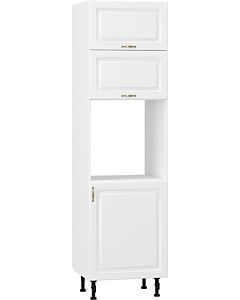 Кухненски шкаф долен MICHELLE ШД-60/219 ЗА ФУРНА бяло/бяло (004.103.0012)