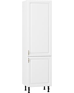 Кухненски шкаф долен MICHELLE ШУ-60/219 ЗА ХЛАДИЛНИК бяло/бяло (004.103.0016)