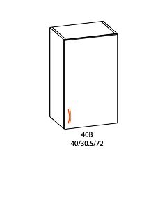 Кухненски шкаф OLA горен 40В елша  (089.001.0205)