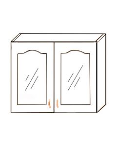 Кухненски шкаф OLA ВИТРИНА 80ВВ горен, елша  (089.001.0207)