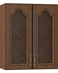 Кухненски шкаф OREH горен В-60/72 РЕШЕТКА орех/орех мускат патина (005.002.0206)