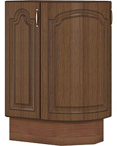 Кухненски шкаф OREH долен Н-30/87 ДВ.ЗАОБЛЕН, орех/орех мускат патина (004.102.0029)
